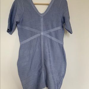 Bandage Dress ala Herve Leger by Venus. Periwinkle